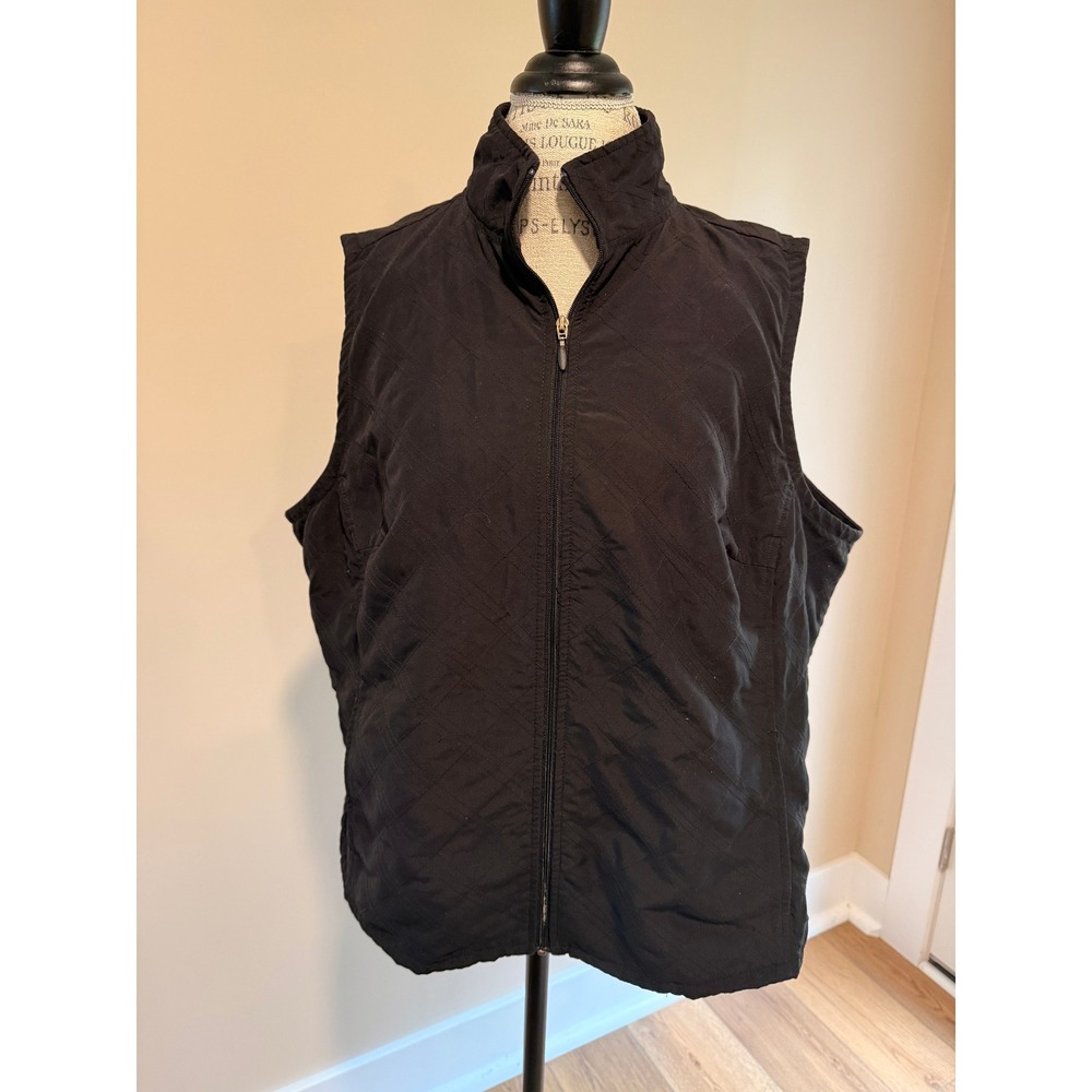 Columbia‎ Women's Black Quilted Vest Size 2x